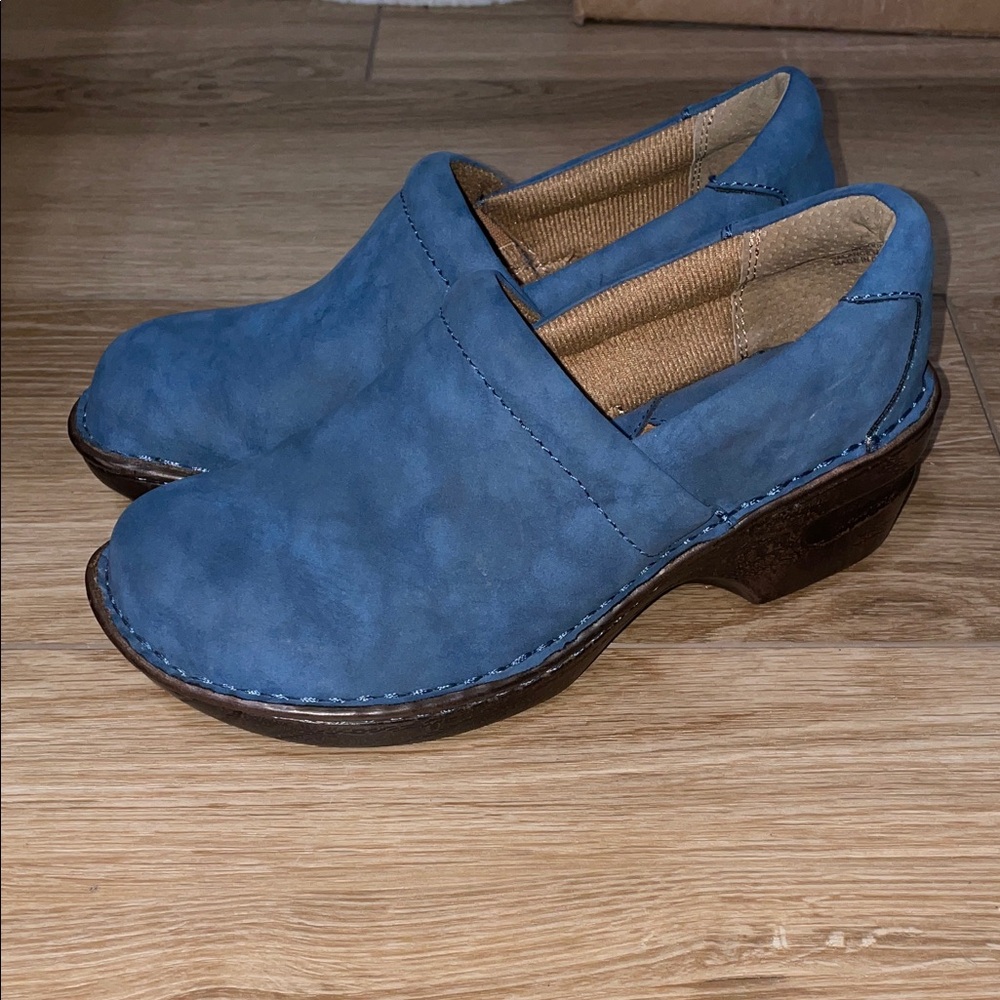 B.O.C Blue Slip-On Clogs